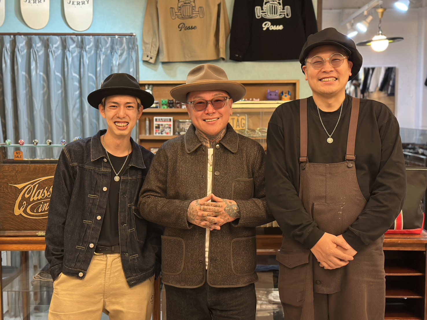 Classic clothing 店内の雰囲気