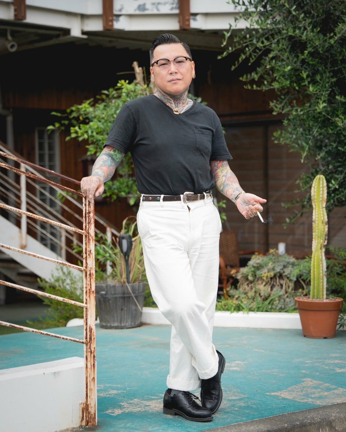 1945 Prison Pants【White】 | Classic clothing
