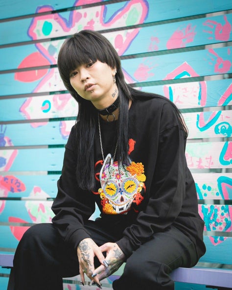 SG TNS collabo L/S T-shirt（White） | Classic clothing