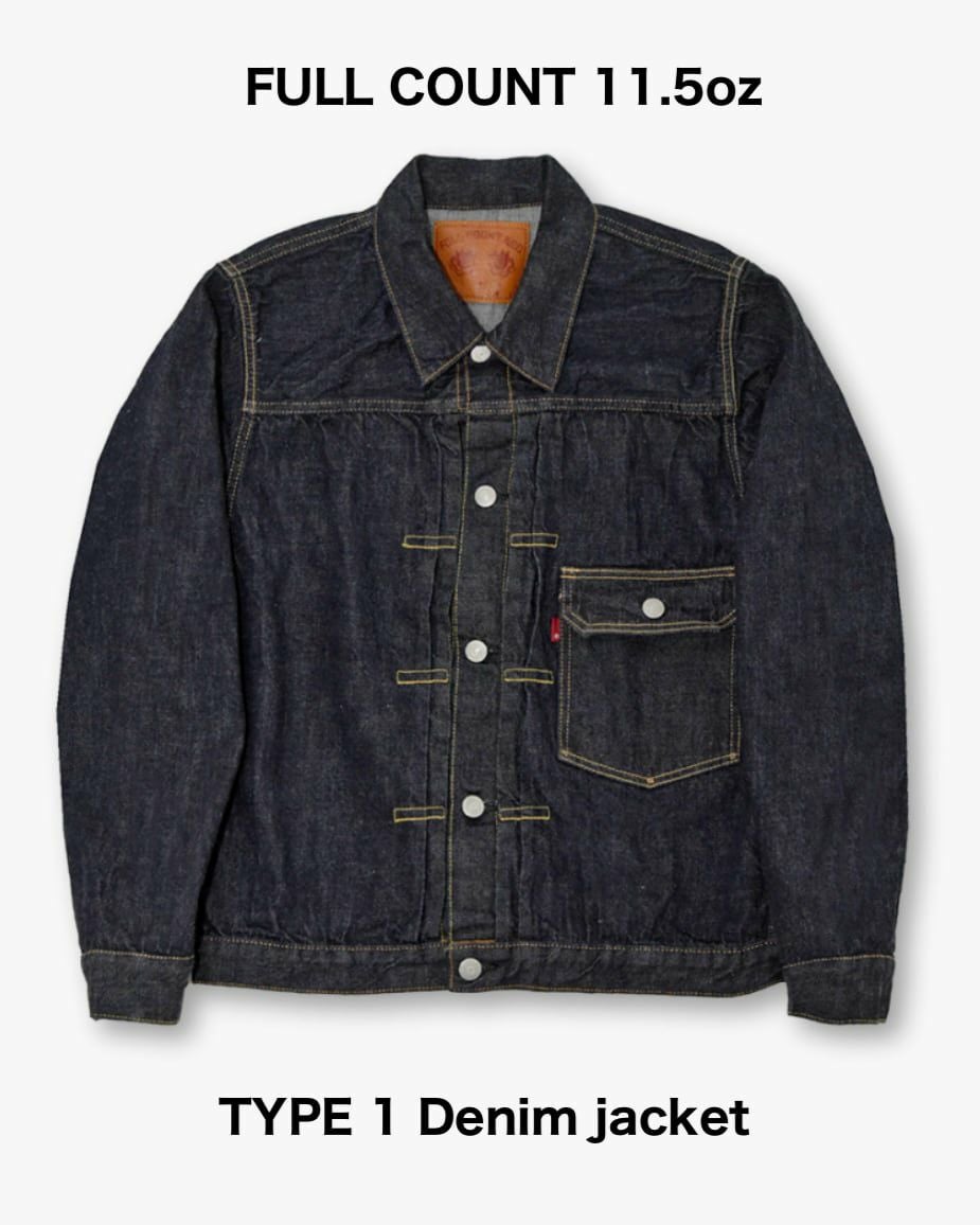 2107SSW Type 1 Denim Jacket (Super Smooth) | Classic clothing