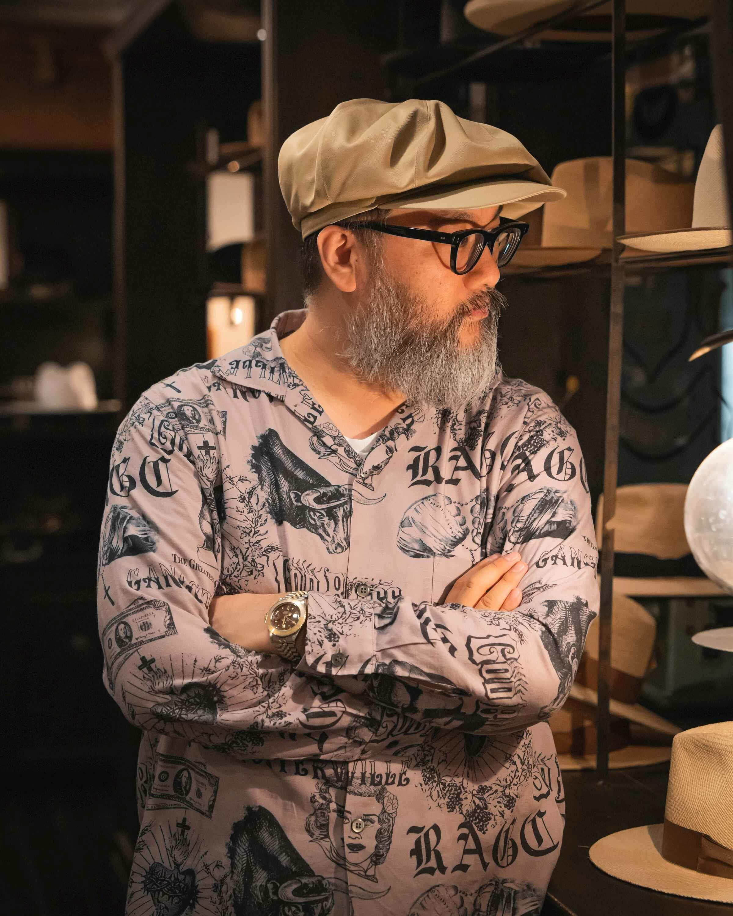 Mr.FATMAN×HORIDAI Casquette（Beige） | Classic clothing