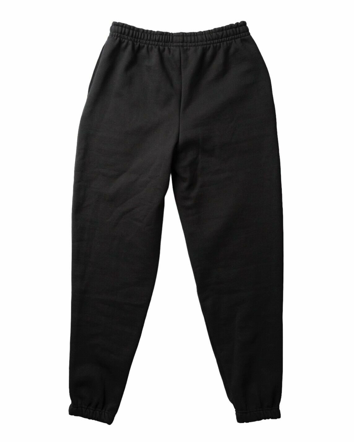 Classic【C】Logo wappen Sweat pants（Black） | Classic clothing