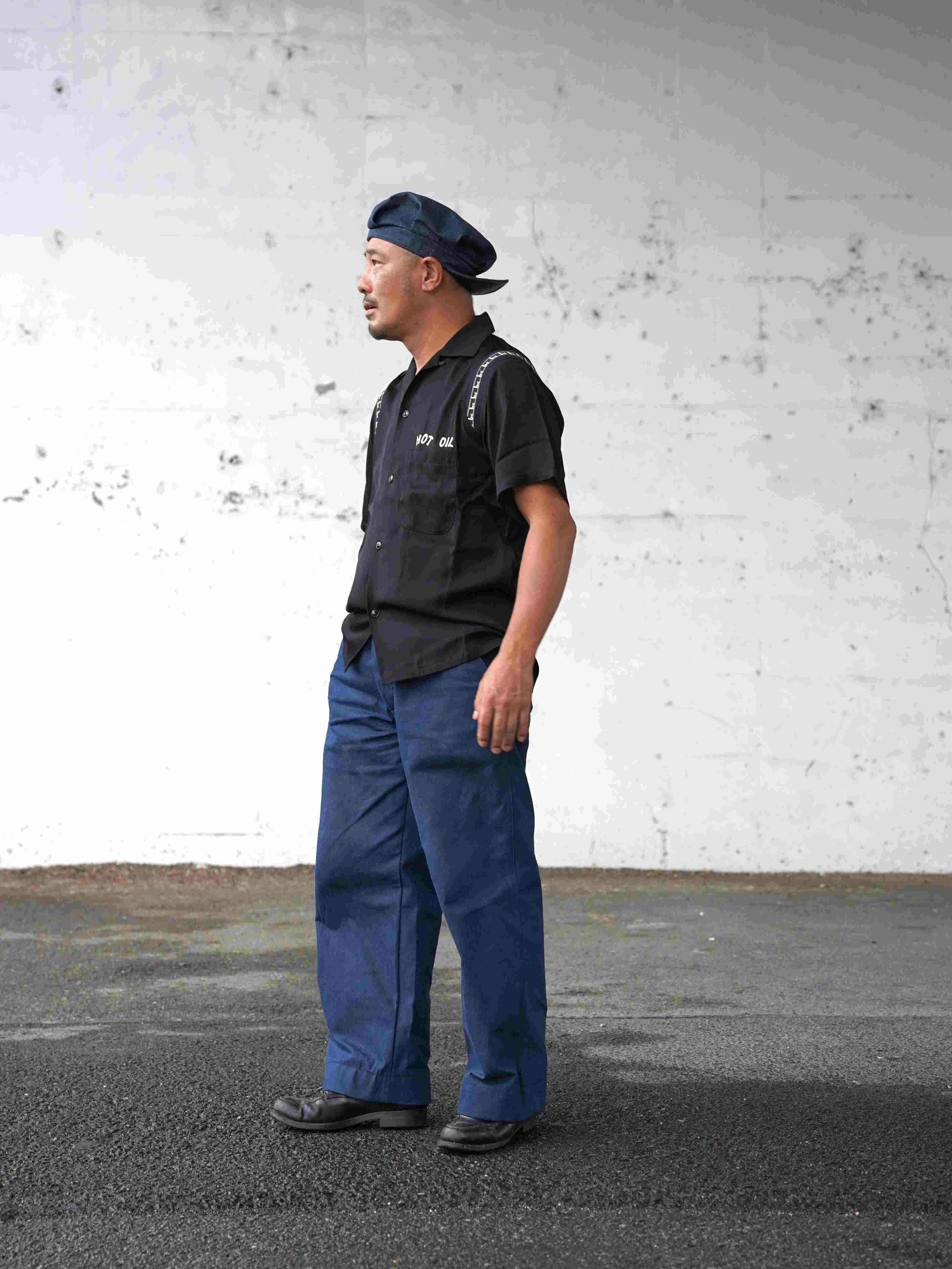 EBONITE H5G ハイファイブ ボウリングシャツ W3Xサイズ 250114 S/S Bowling Shirt（Black） | Classic clothing