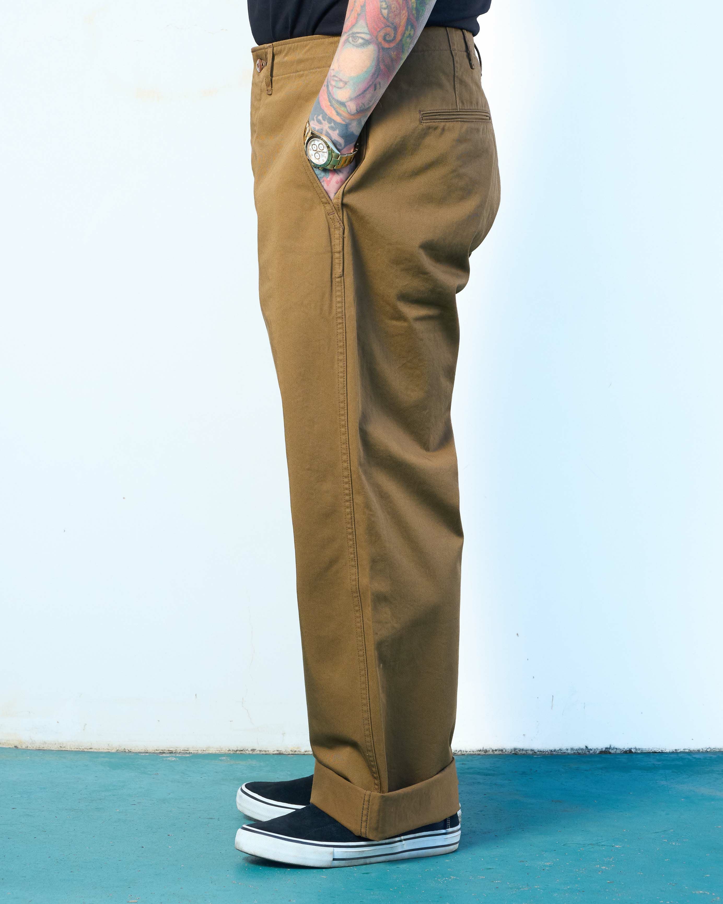 1201-20】U.S.Army Chino 41 Khaki（Brown） | Classic clothing