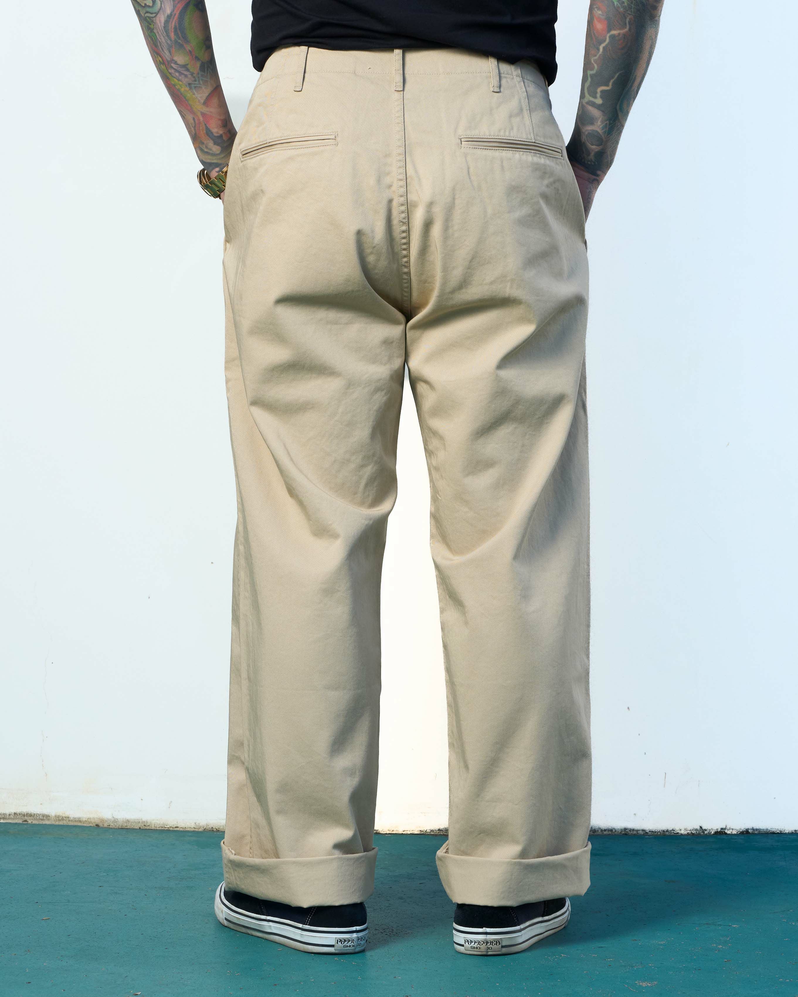 1201-20】U.S.Army Chino 41 Khaki（Khaki） | Classic clothing
