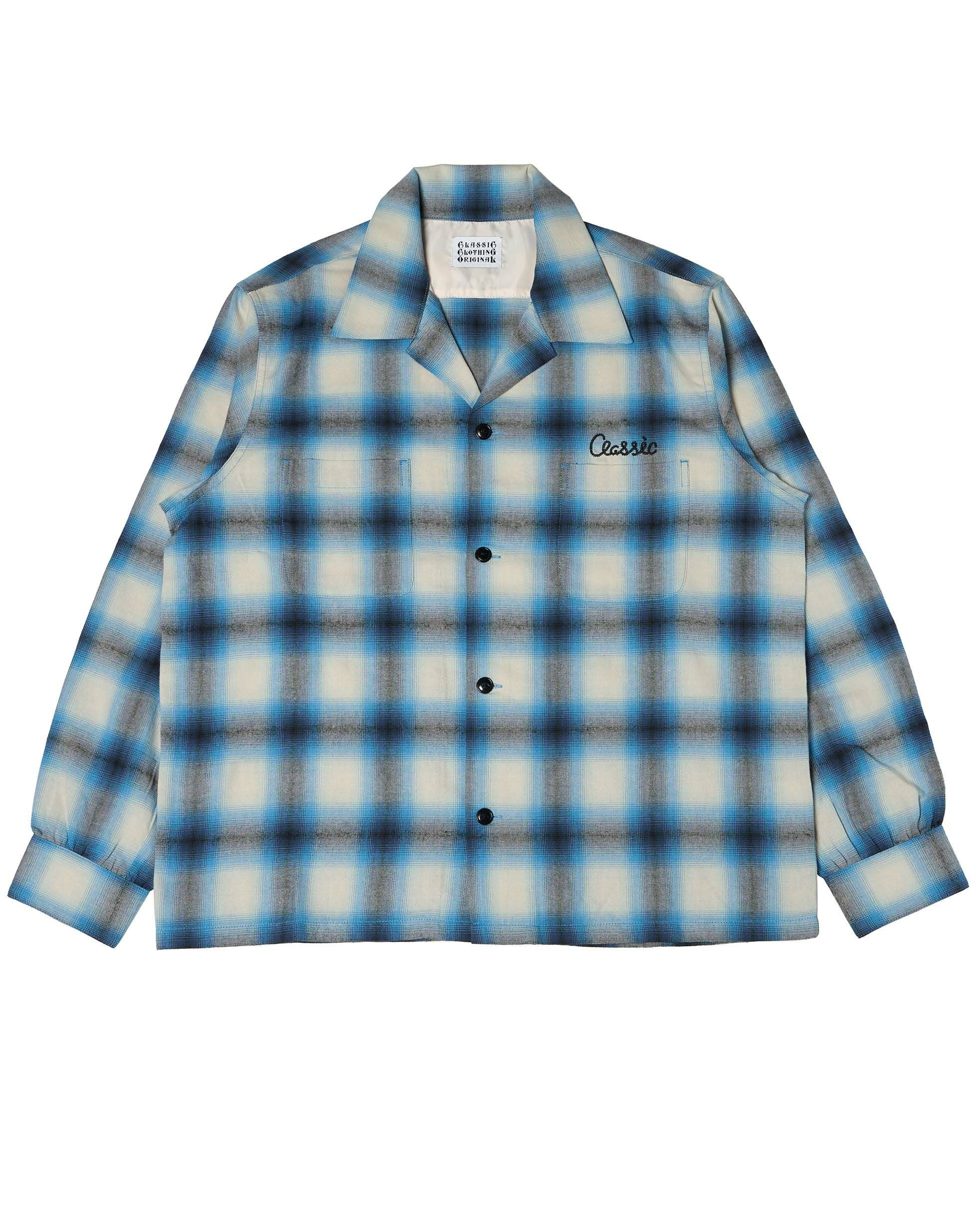 OG Ombre Check Shirt（Red） | Classic clothing