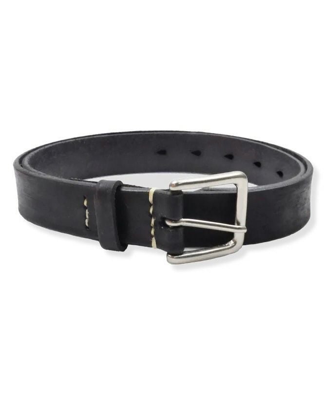 6218】Wild Leather Narrow Belt | Classic clothing