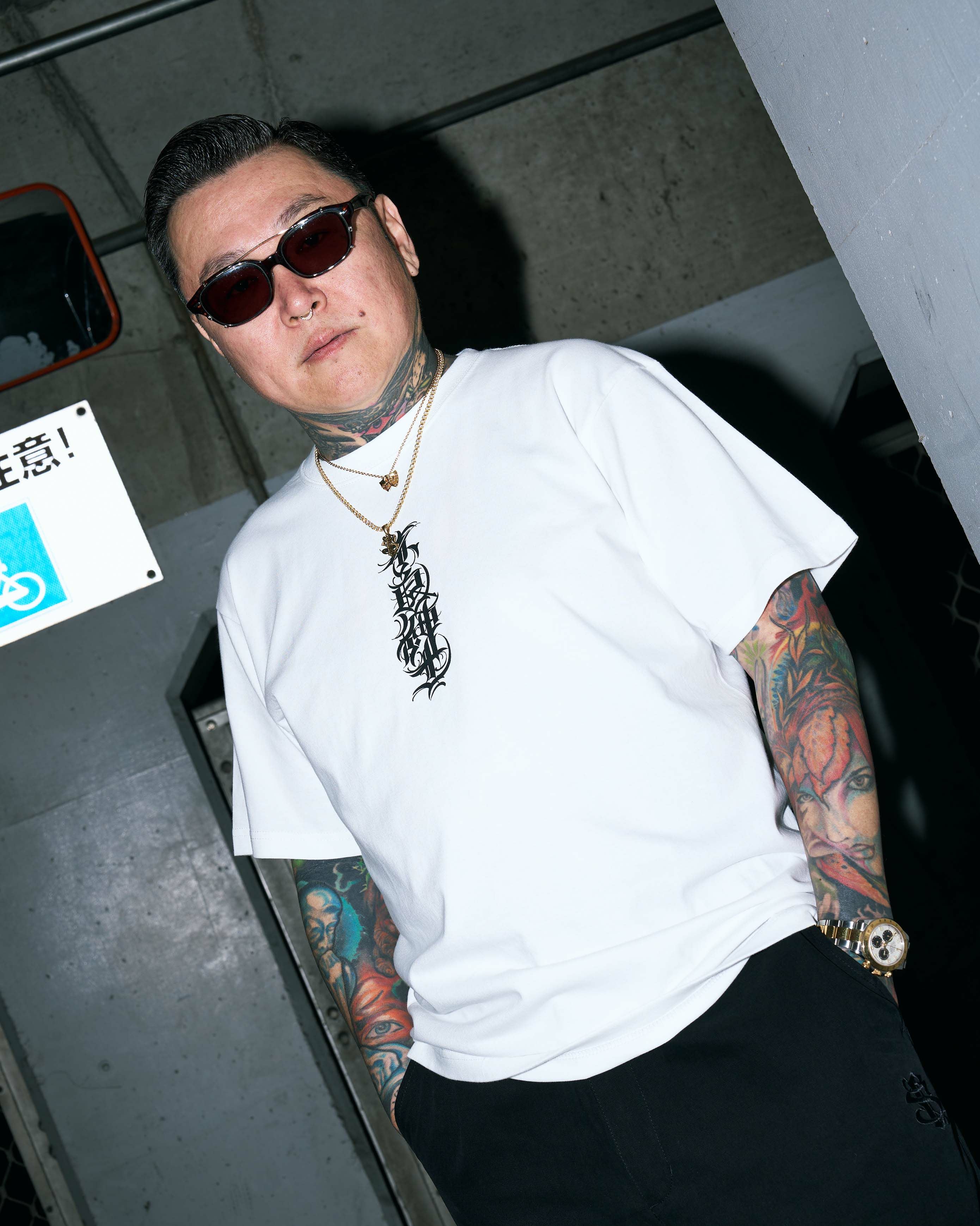 東の不良紳士 S/S T-shirt（White） | Classic clothing
