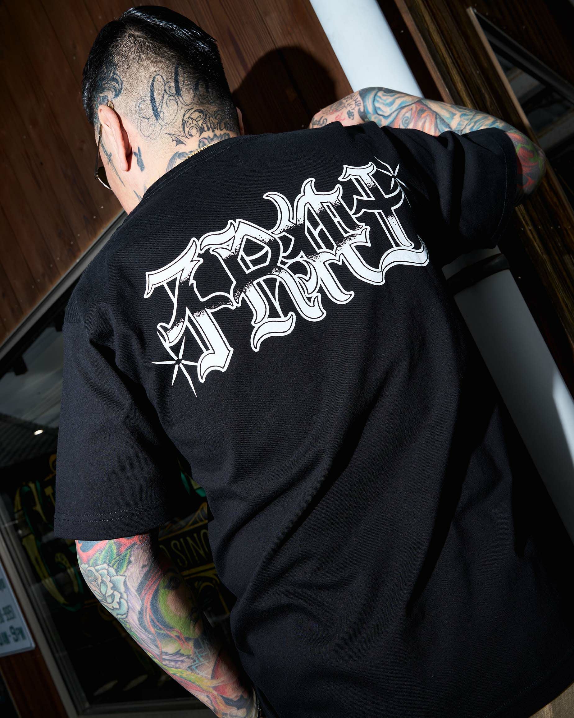 西の不良紳士 S/S T-shirt（Black） | Classic clothing