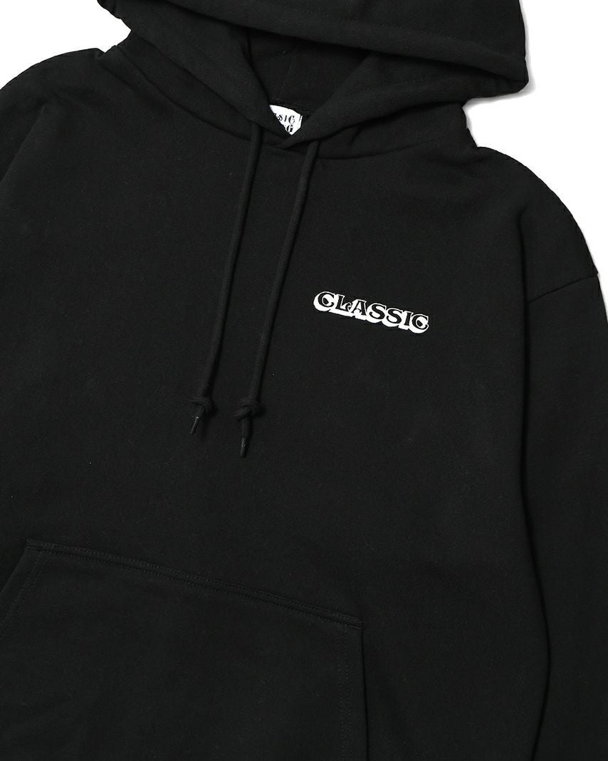 Flag Hoodie（Black） | Classic clothing