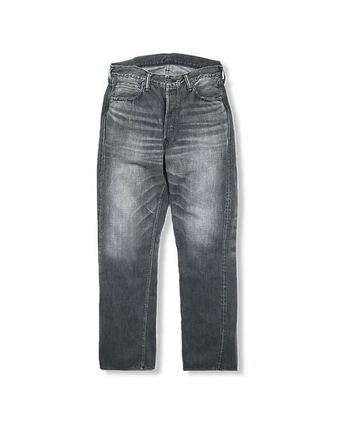 1101BKSS Straight Black Selvedge Denim(Super Smooth) | Classic 