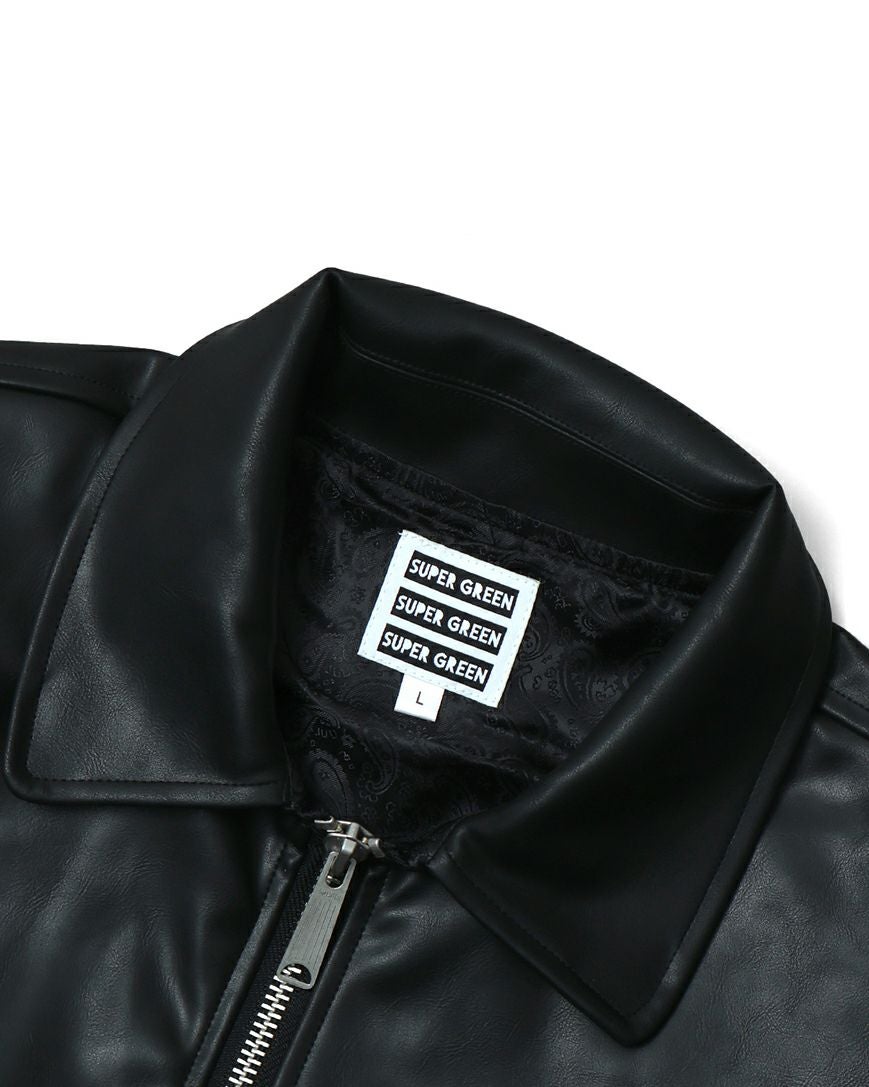 SG Faux Leather Jacket | Classic clothing