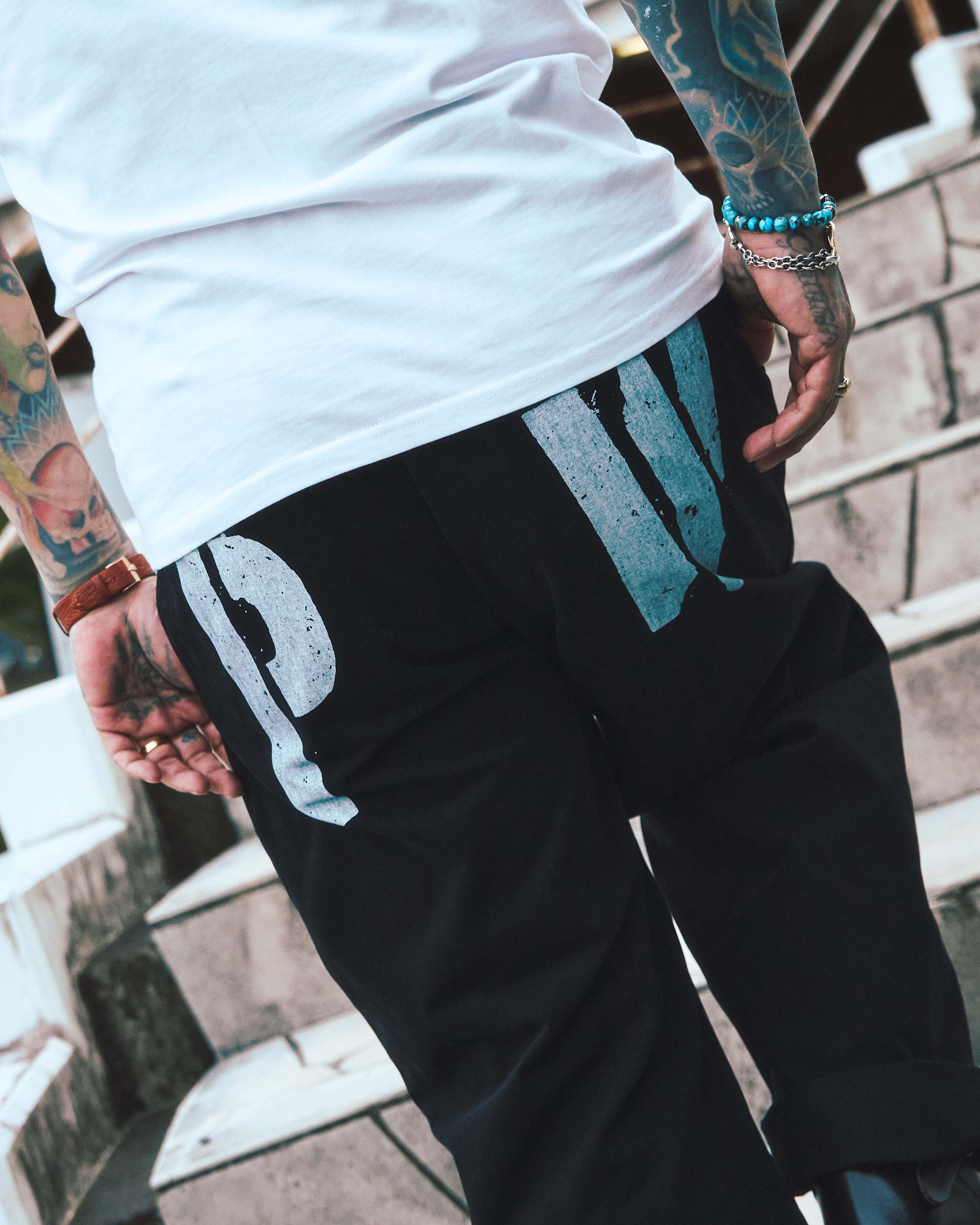 OG prisoner pants（Black） | Classic clothing
