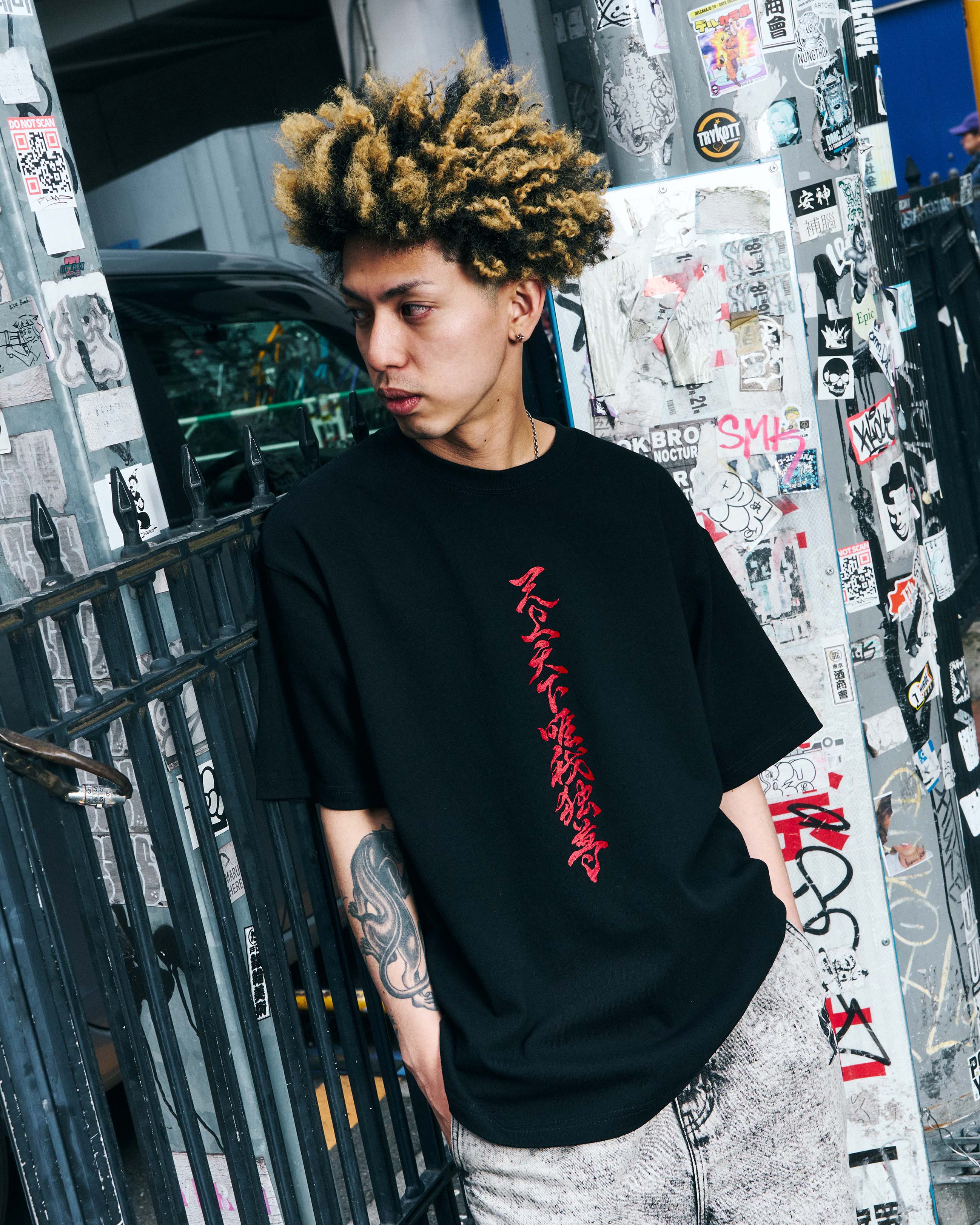 2COLOR】SG天上天下唯我独尊 S/S T-shirt | Classic clothing