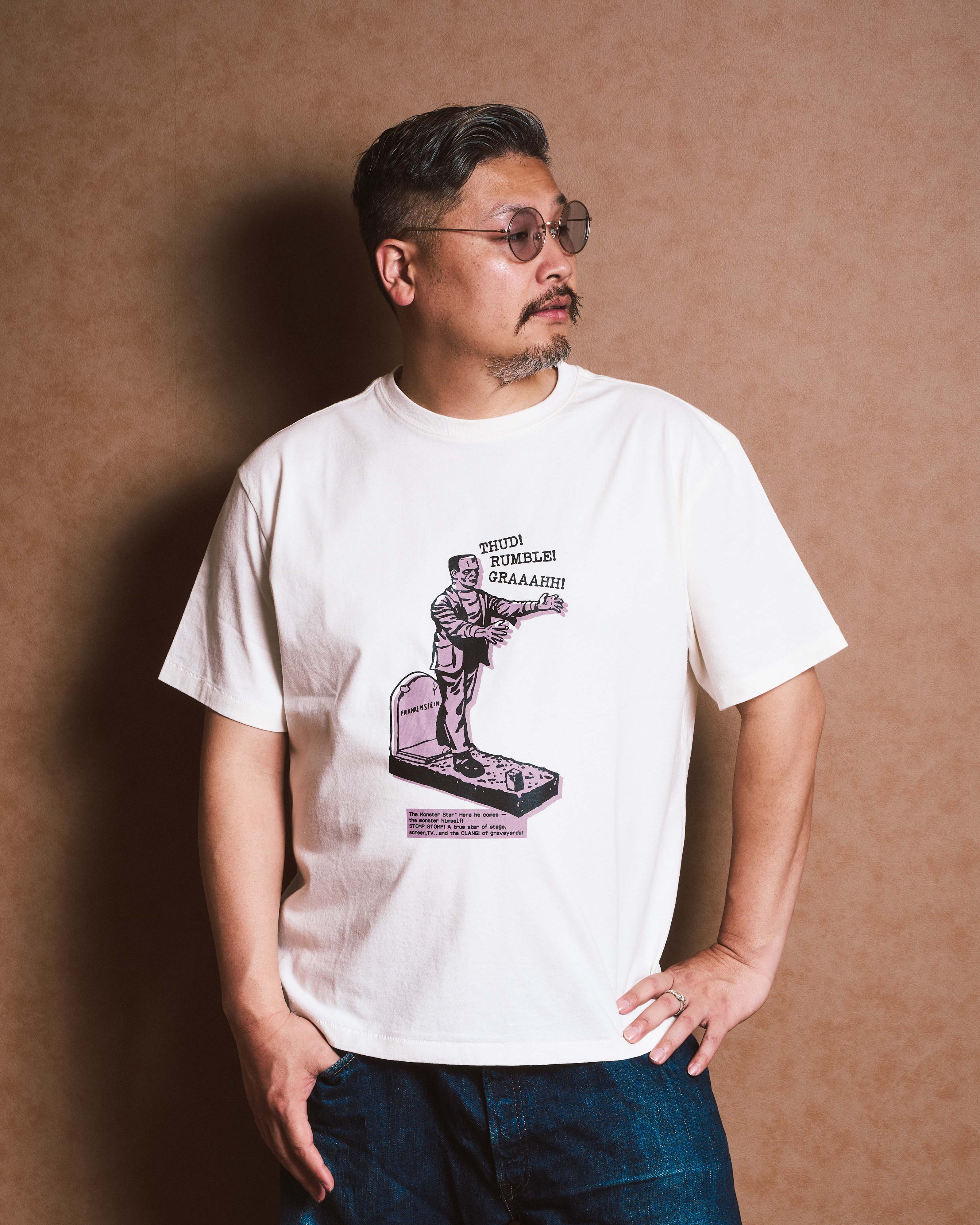 2COLOR】26SS MT-009 MONSTOR PLASTIC MODEL ”FRANKENSTEIN” S/S Tee