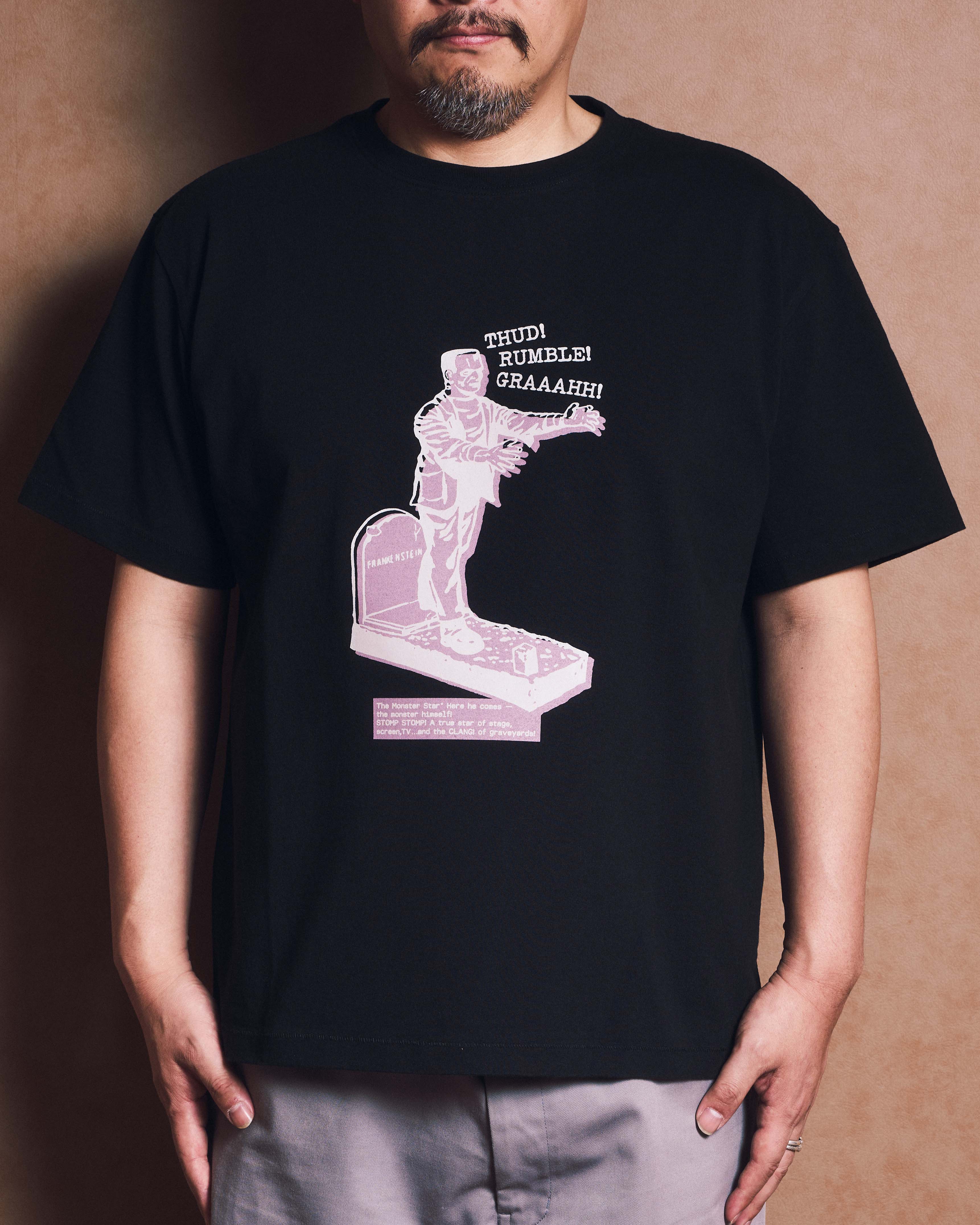 2COLOR】26SS MT-009 MONSTOR PLASTIC MODEL ”FRANKENSTEIN” S/S Tee