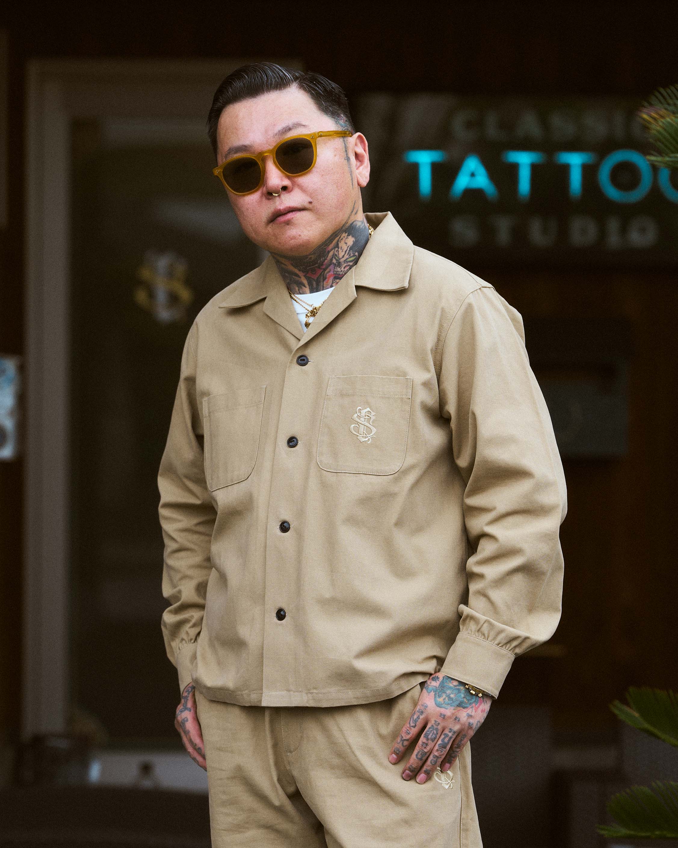 2COLOR】CS Shirt jacket | Classic clothing
