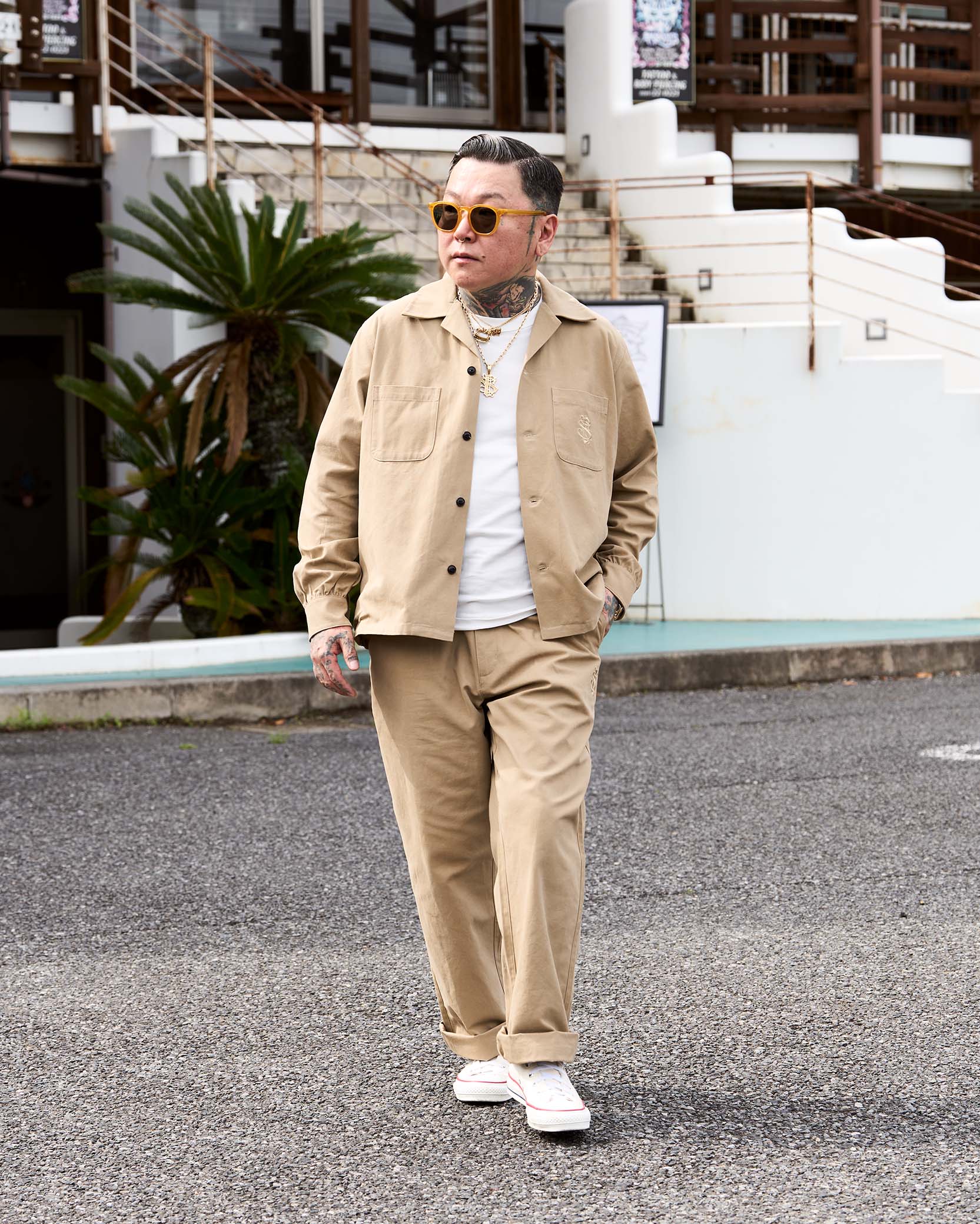 2COLOR】CS Shirt jacket | Classic clothing