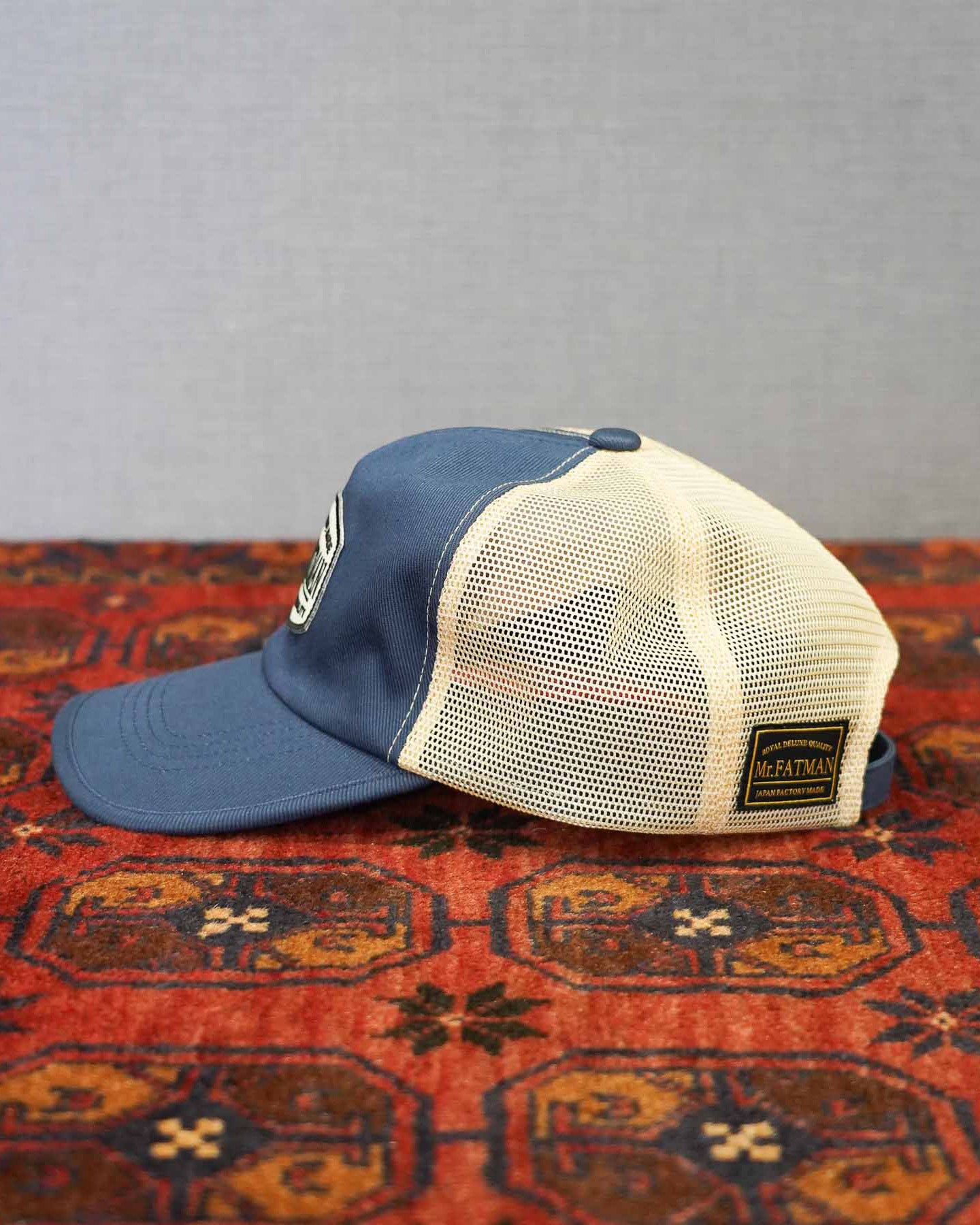 Mr.FATMAN ミスターファットマン　トラッカーキャップ　メッシュキャップ 3COLOR】Wappen trucker mesh cap 5262003 | Classic clothing