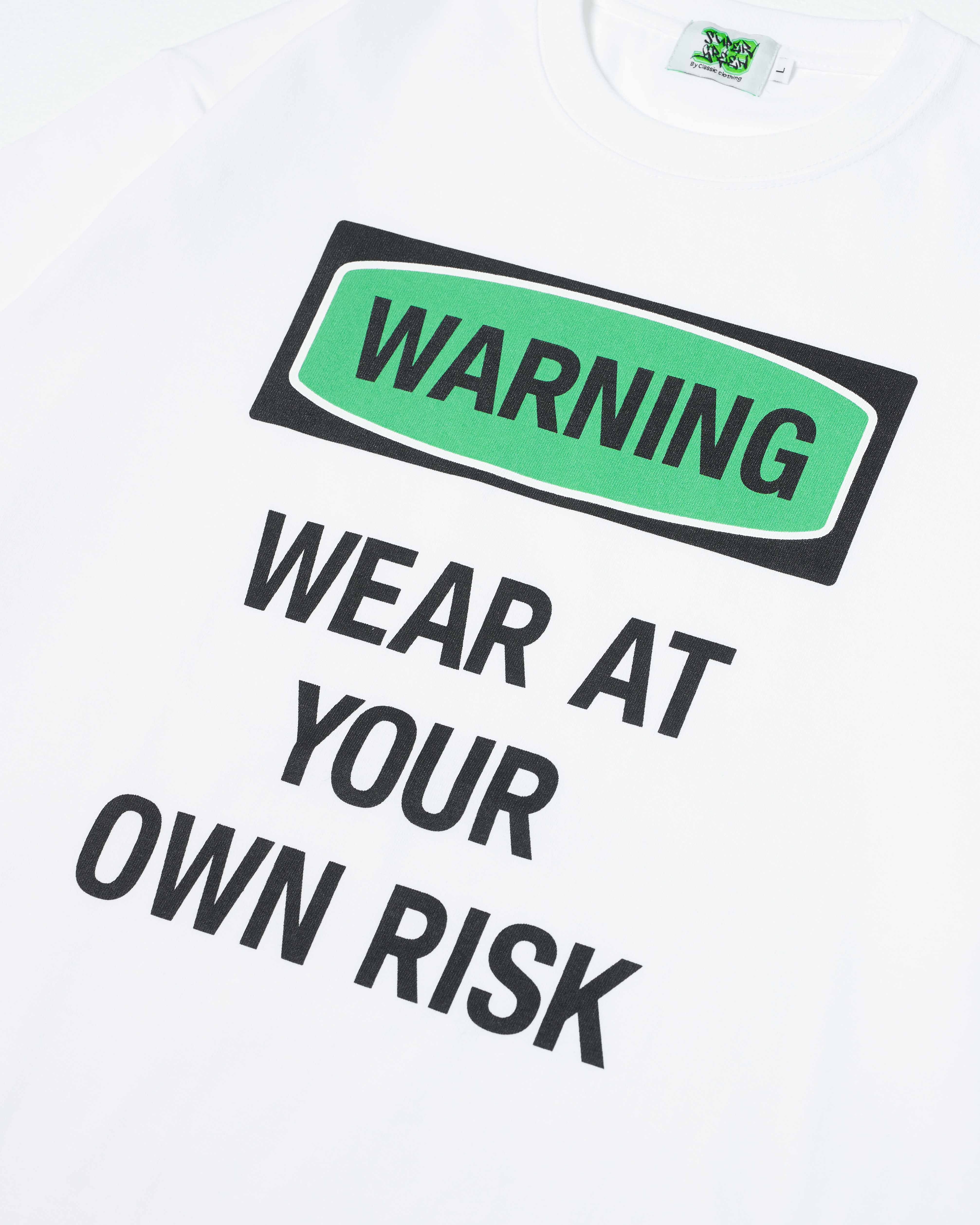 2COLOR】SG WARNING S/S T-shirt | Classic clothing