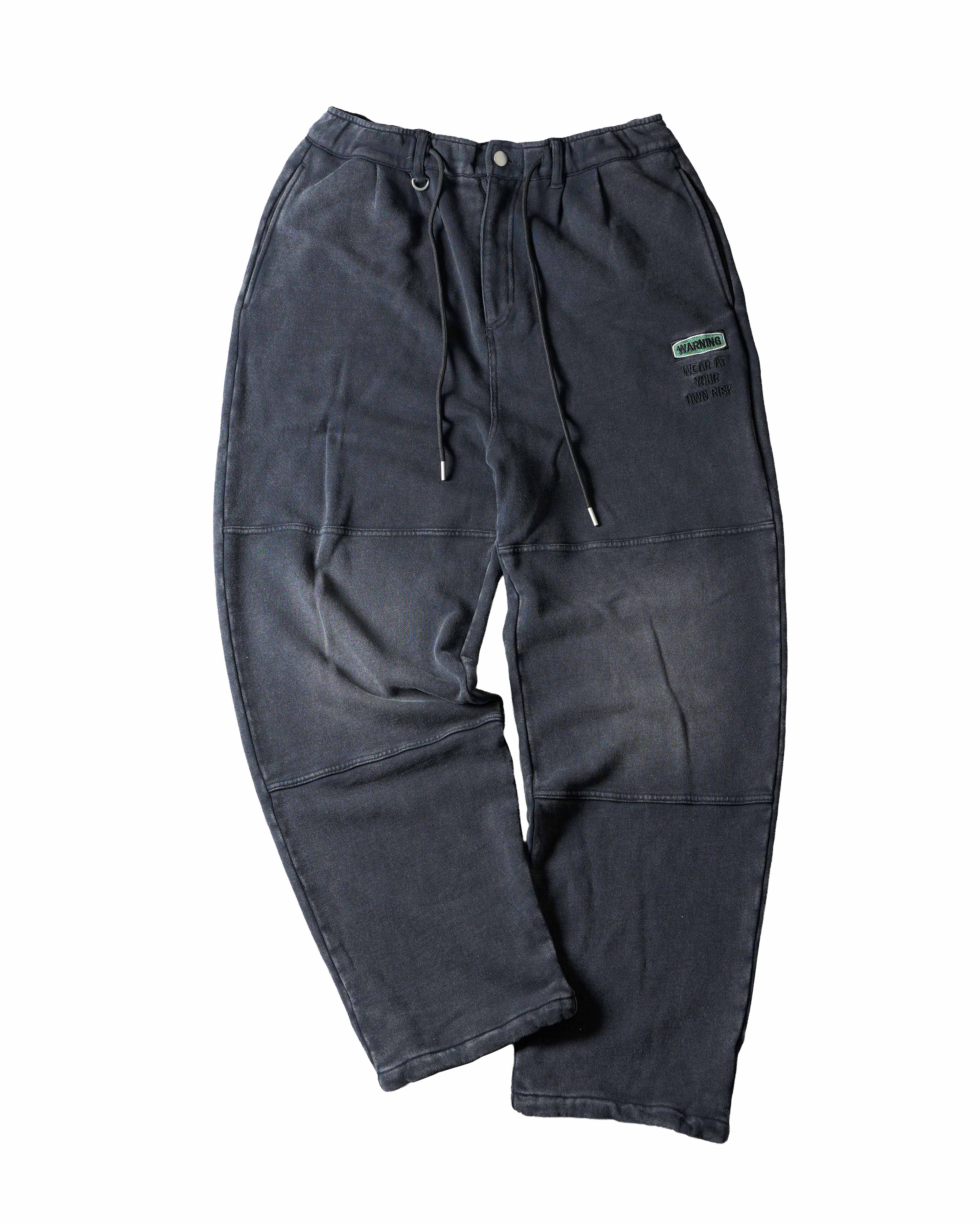 SG Wide denim pants（Black） | Classic clothing