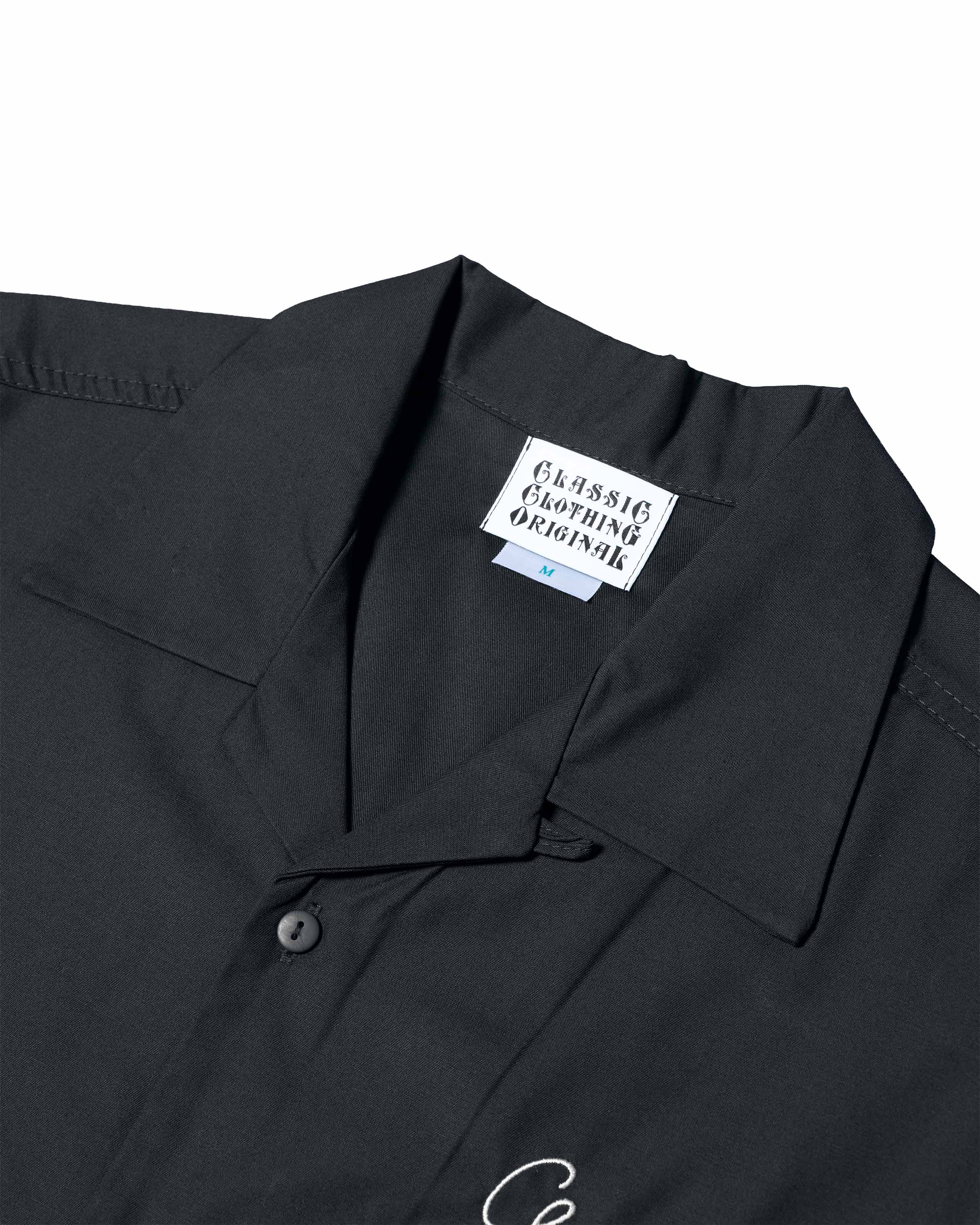シャツ CLASSIC LOGO S/S OPEN COLLAR SHIRT 2COLOR】Classic Open Collar S/S Shirt | Classic clothing