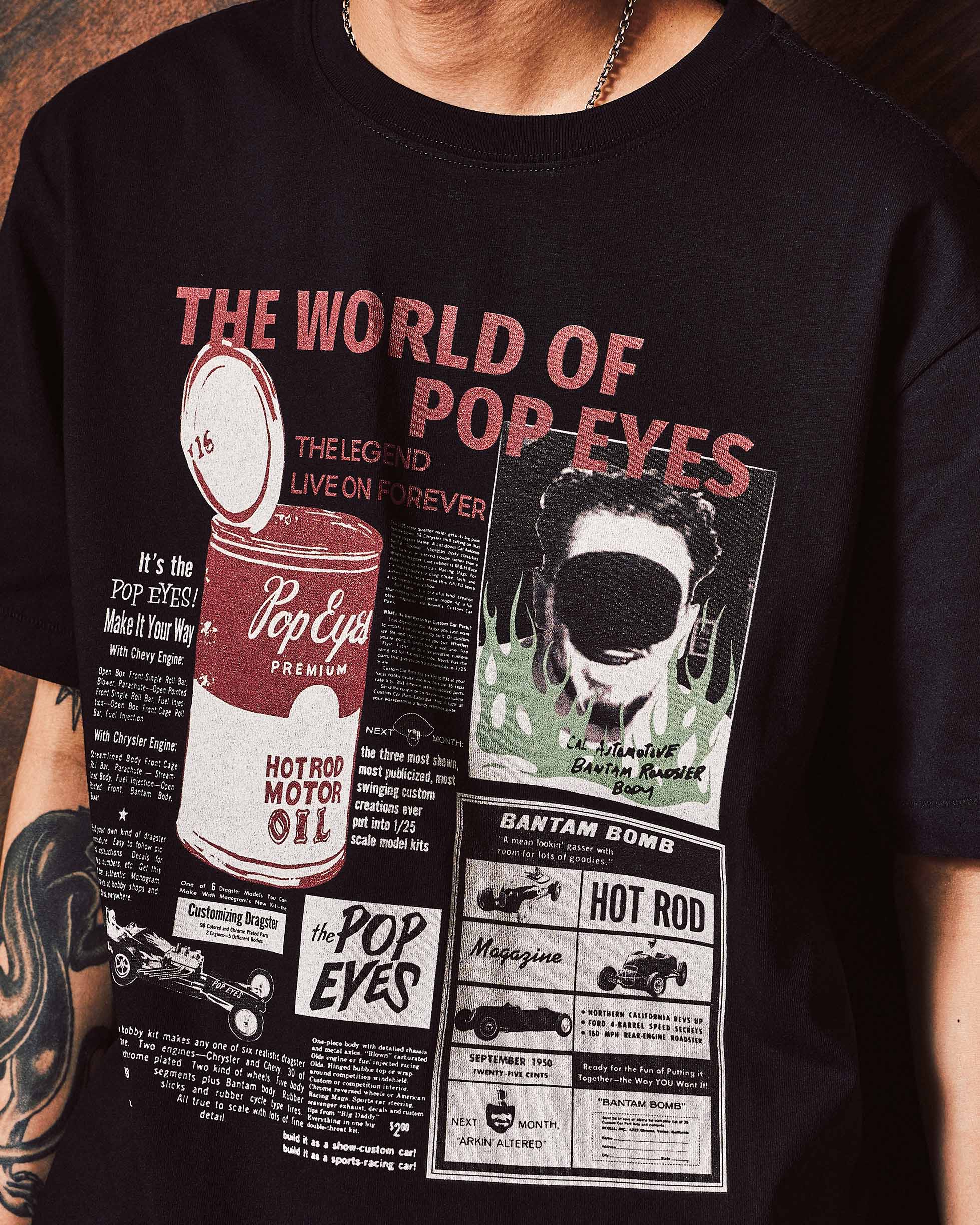 2COLOR】26SS PPE-021 THE WORLD OF POP EYES S/S Tee | Classic clothing